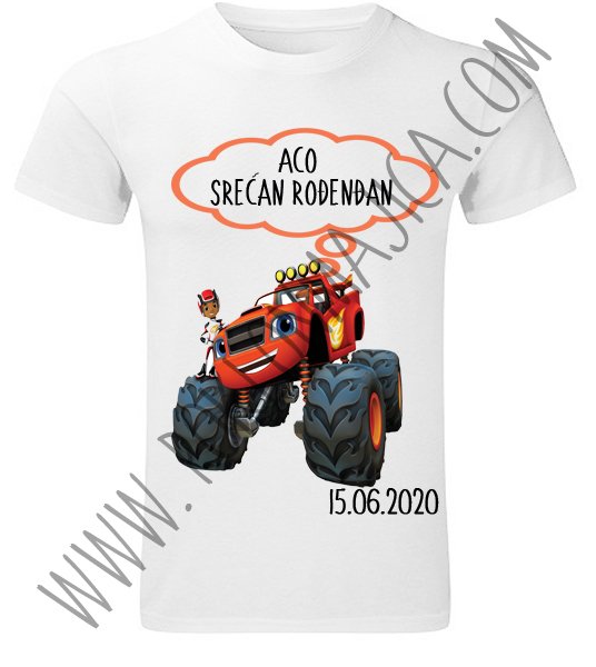 Poklon za rodjendan  deca/Majice sa stampom za decu/blaze.jpg